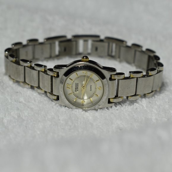 Gruen Accessories - Vintage Embassy by Gruen Calendar Watch T/T SS Bnd